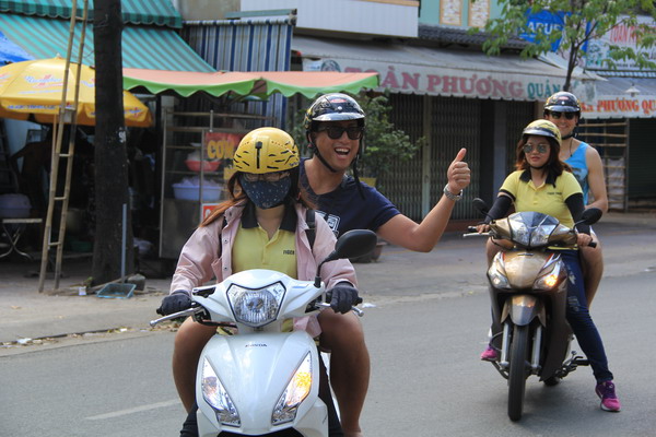 Experience the real atmosphere of Saigon with your own informative and caring tour guide
