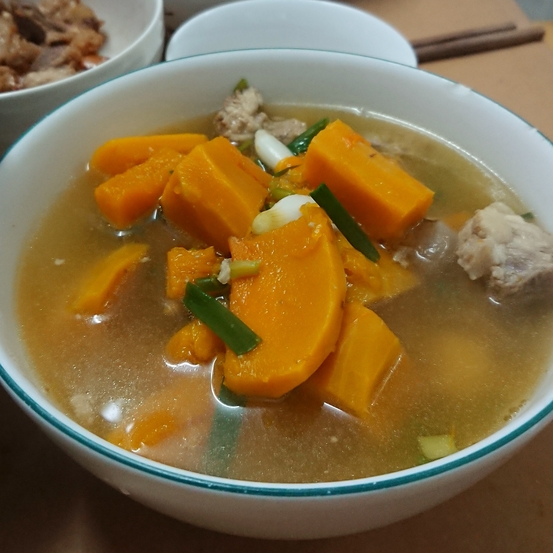 Vietnamese pumpkin soup 